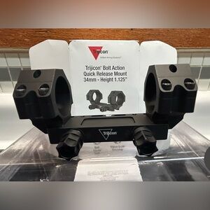 Trijicon Bolt Action Mount with Q-LOC Technology.